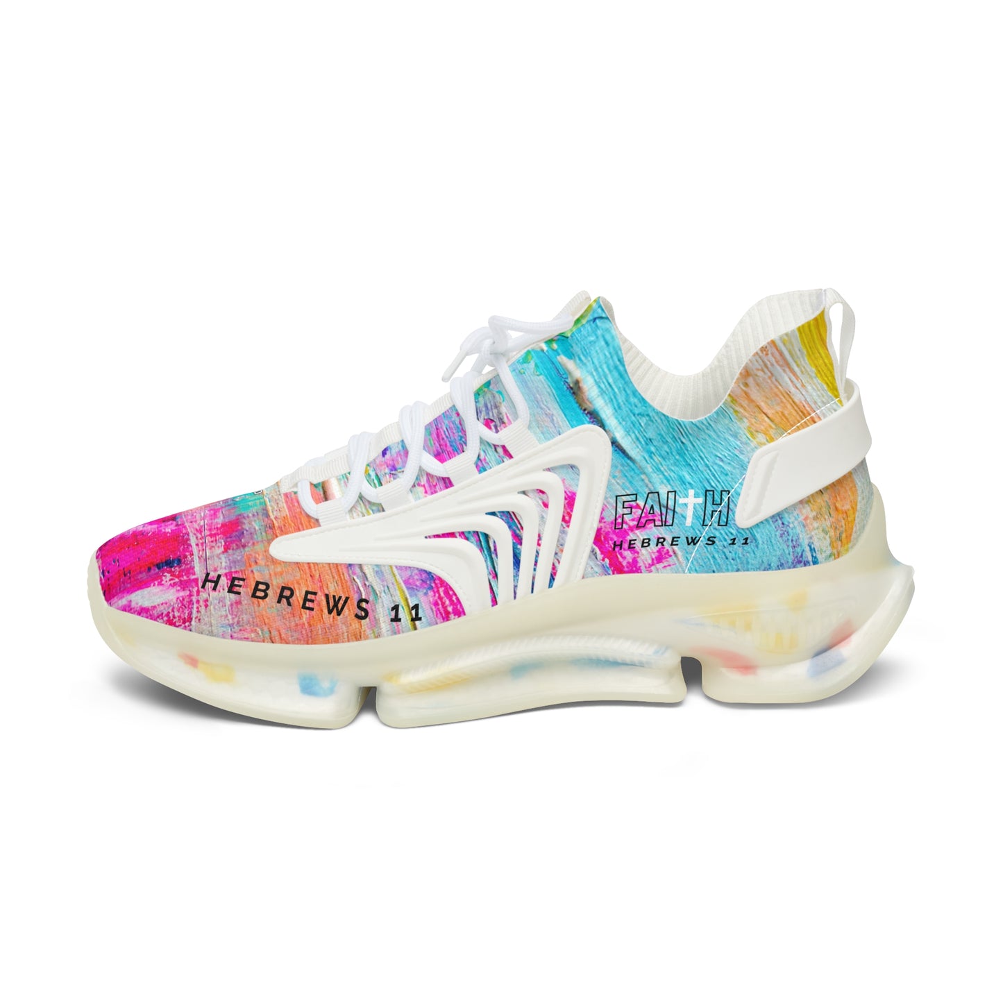 FAITH/Hebrews 11- Women's Sneakers (abstract)