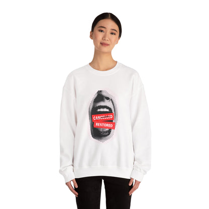 Screaming: Cancelled/Restored- Unisex Crewneck Sweatshirt