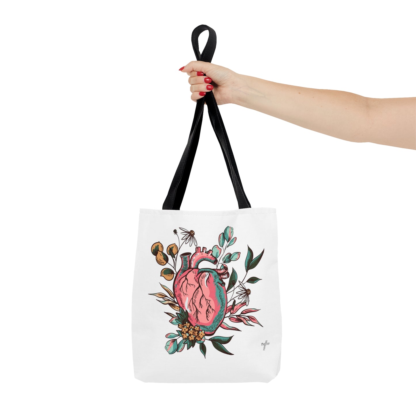 New Heart- Tote Bag (white)