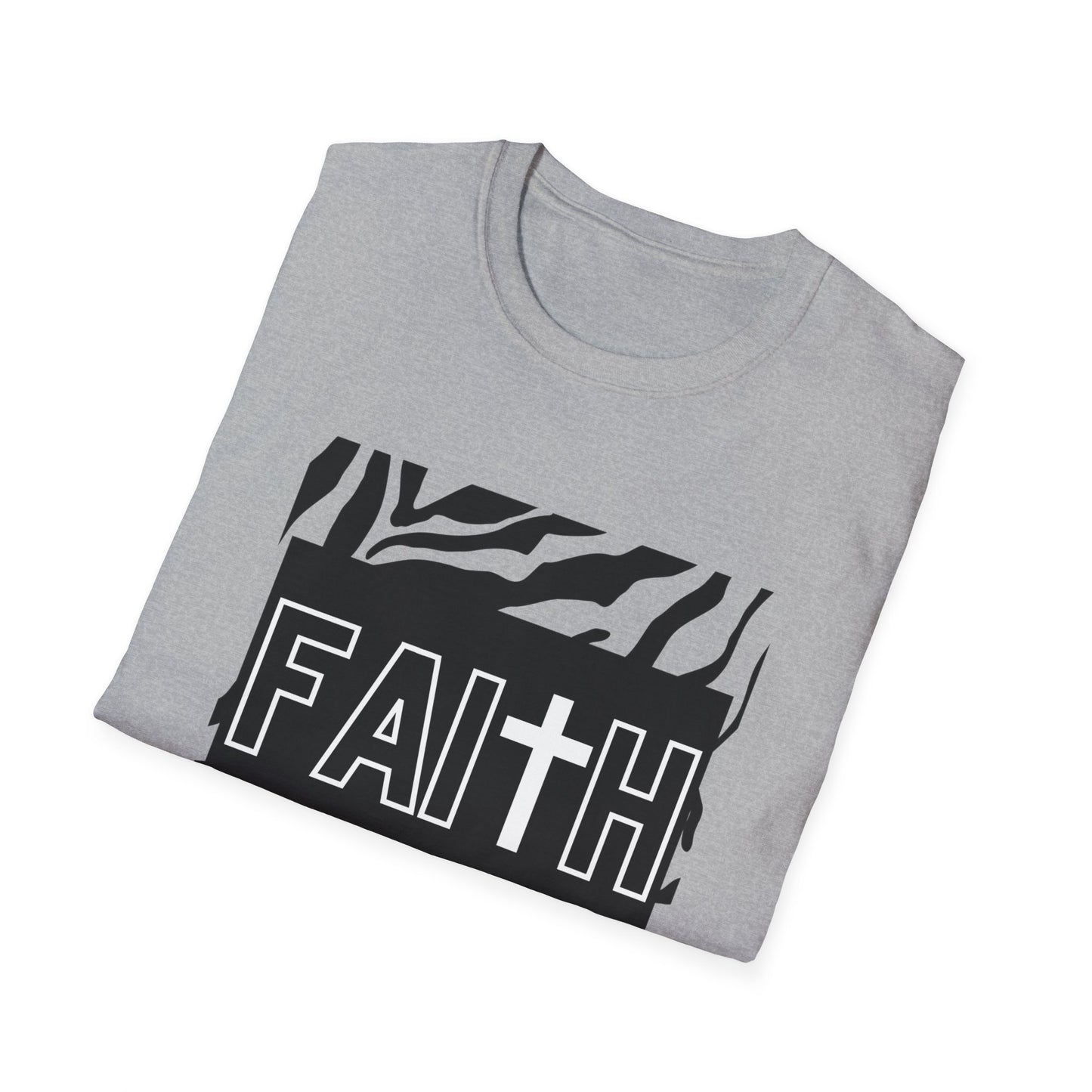 FAITH/Hebrews 11- Unisex Softstyle T-Shirt (zebra)