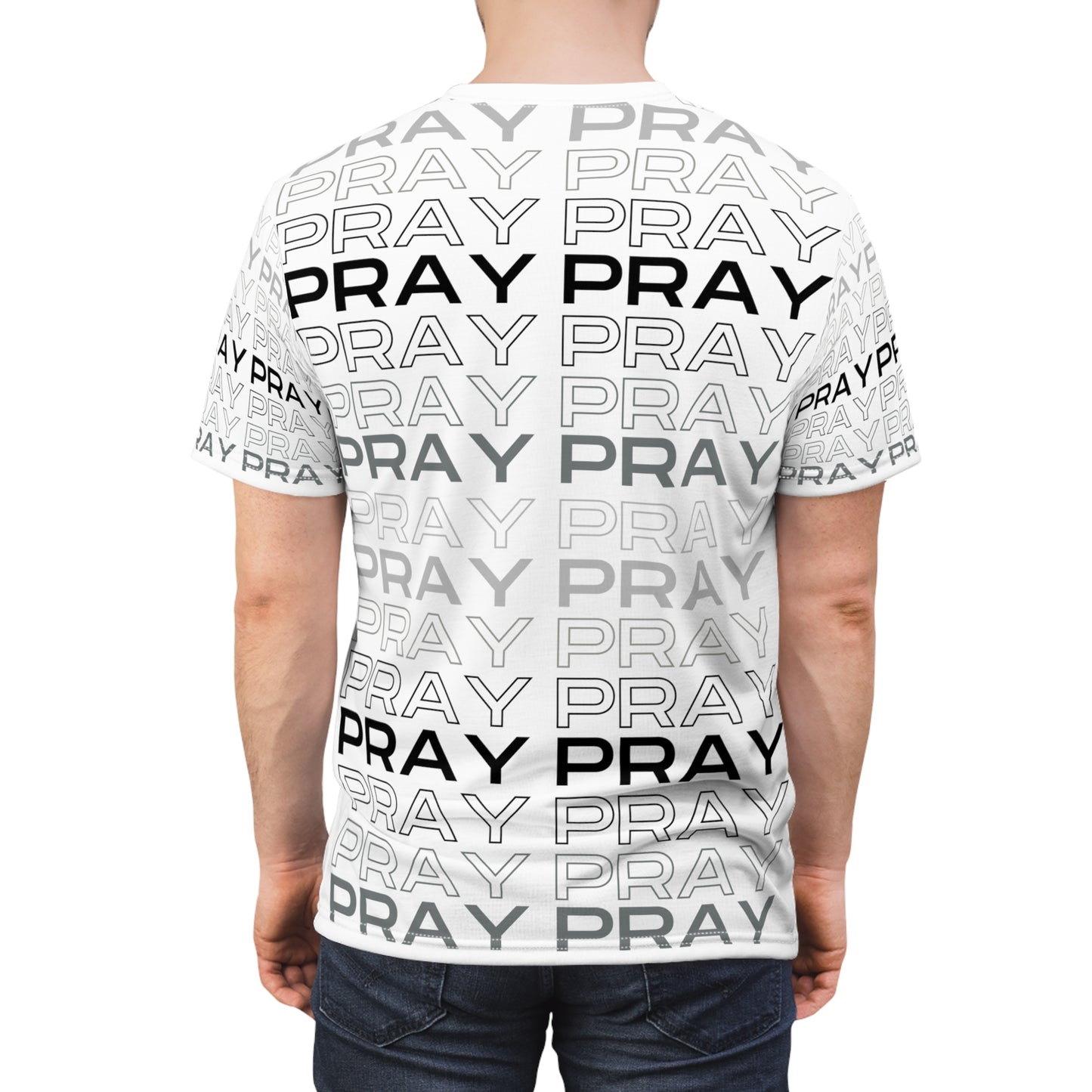 PRAY- Men's T-shirt (AOP)