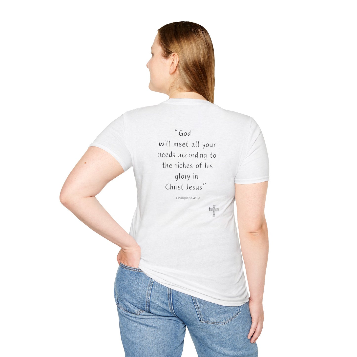 HE Will Provide- Unisex Softstyle T-Shirt