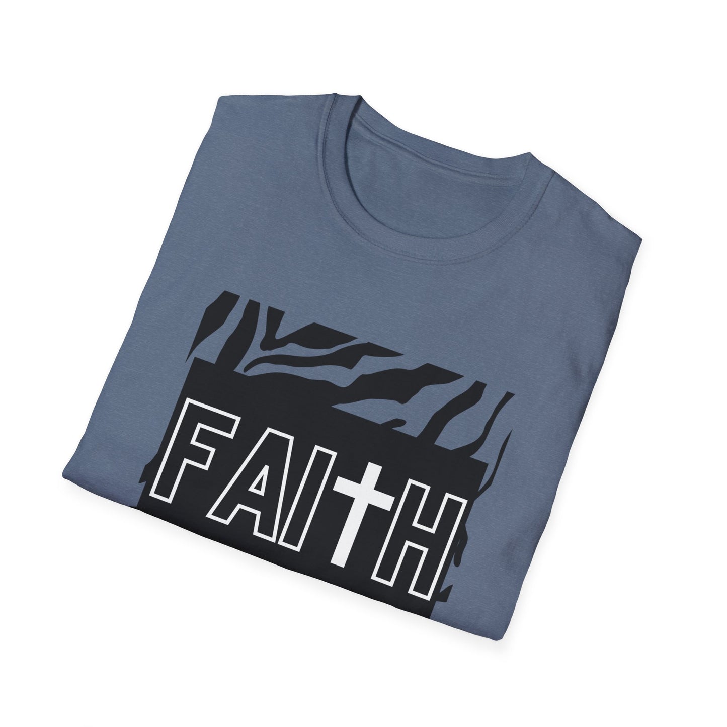 FAITH/Hebrews 11- Unisex Softstyle T-Shirt (zebra)