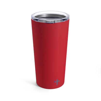 I am a child of God- 20oz Tumbler (red)