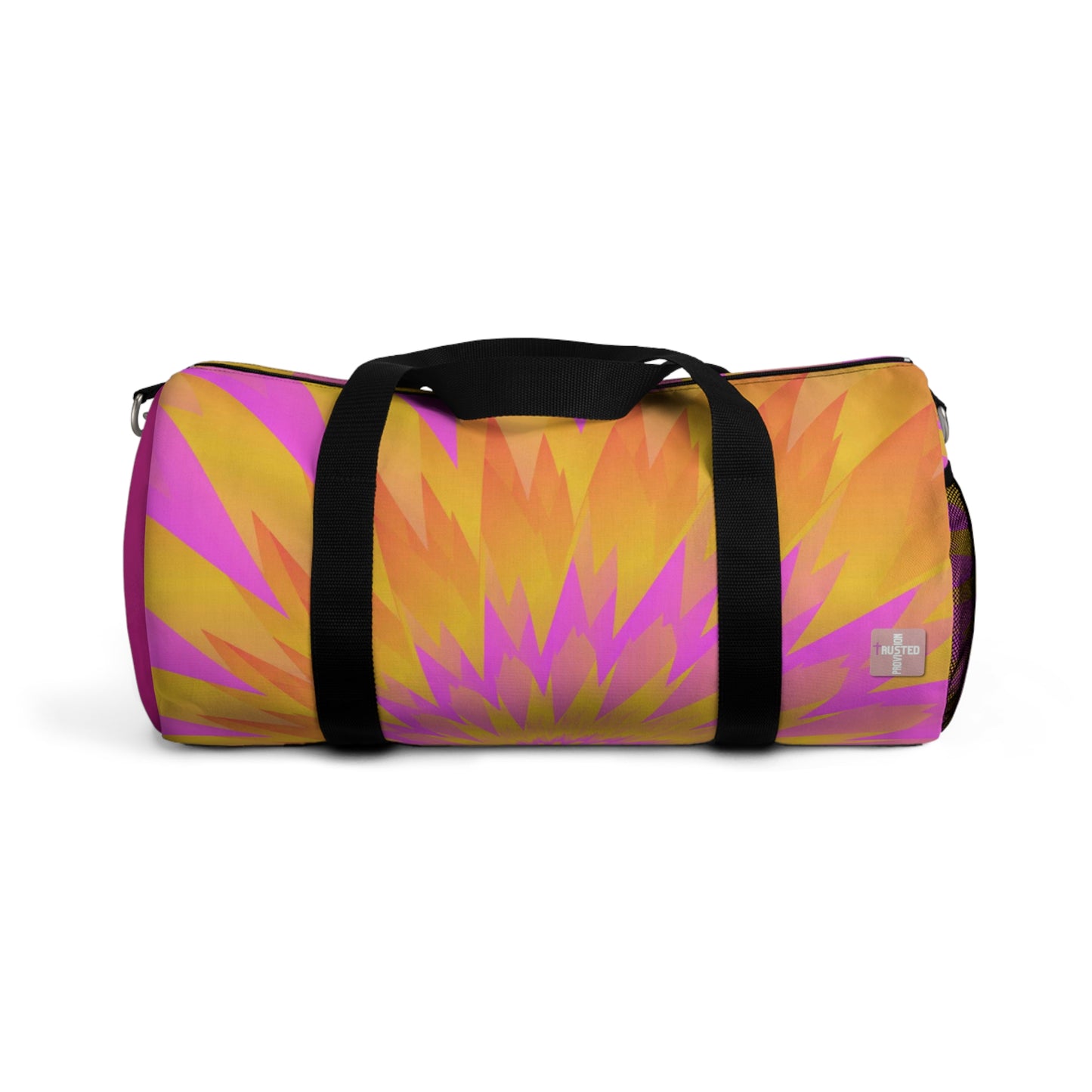 Work in Progress...- Duffel Bag (orange & pink tie dye)