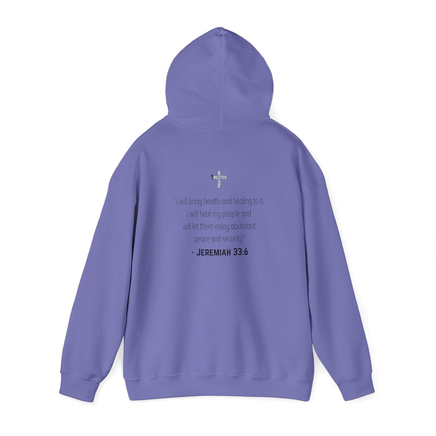 I am living proof...Jesus Heals- Unisex Hoodie