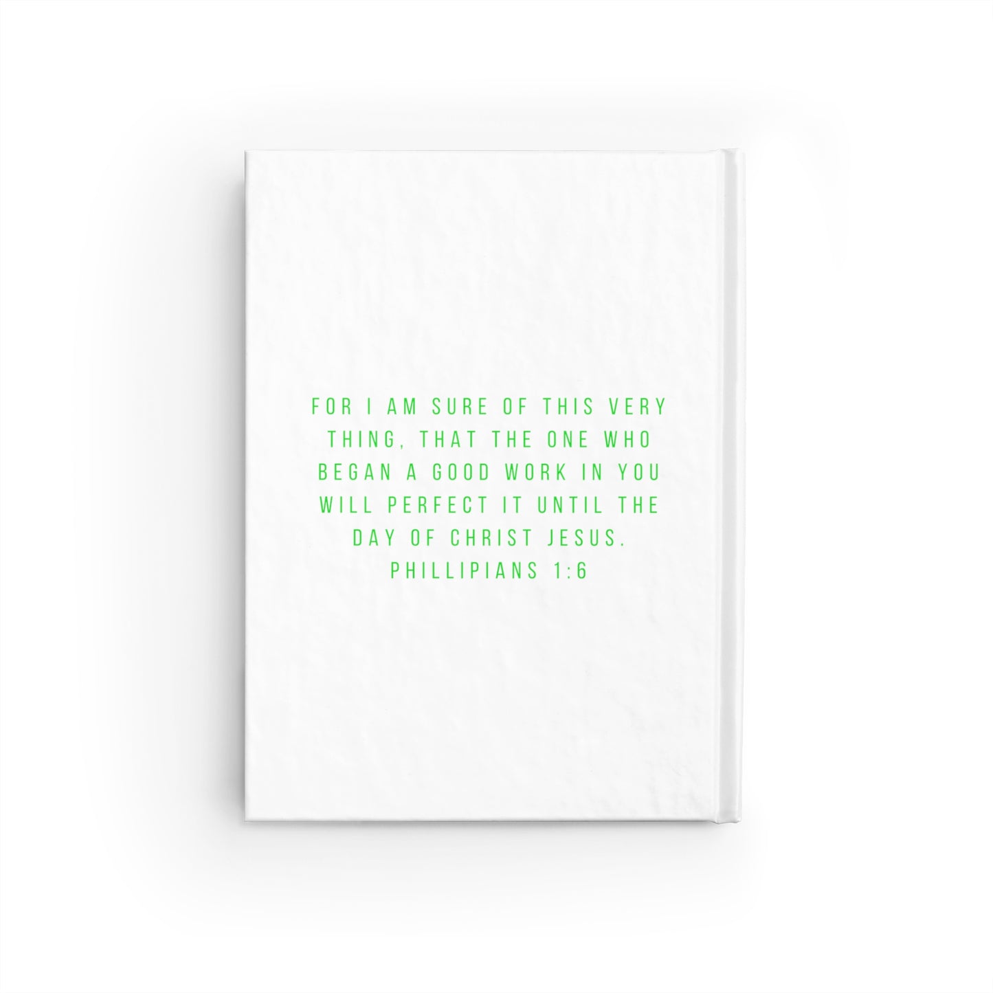 Work in Progress...- Hardcover Journal (white)