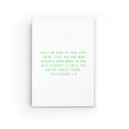 Work in Progress...- Hardcover Journal (white)