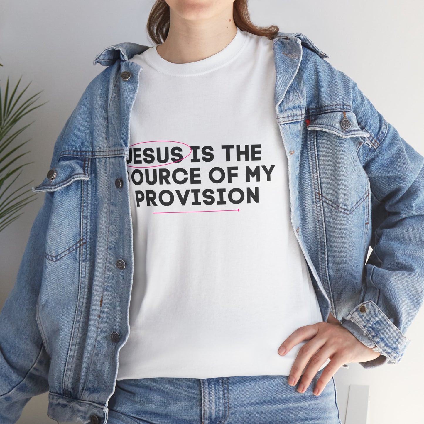 Jesus is the Source of My Provision- Unisex T-shirt