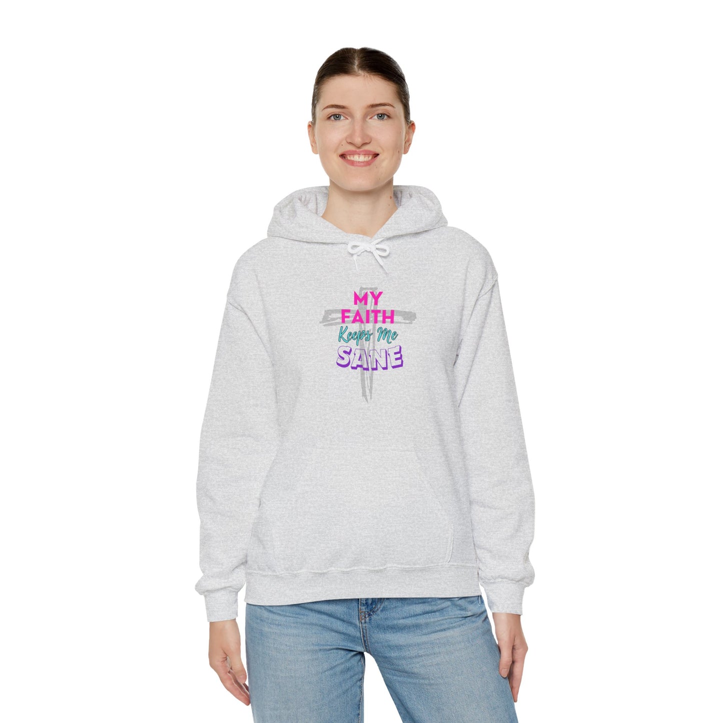 My Faith Keeps Me Sane- Women's Hoodie