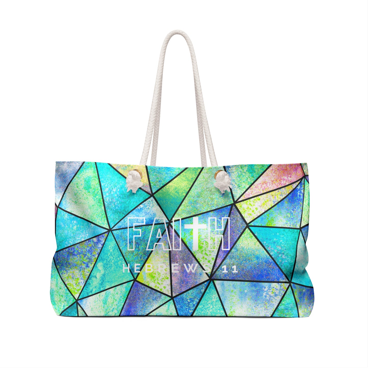 FAITH/Hebrews 11- Weekender Bag (mosaic)