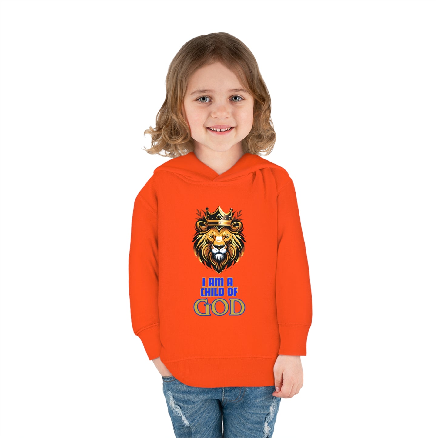 I am a child of God- Toddler Pullover Hoodie