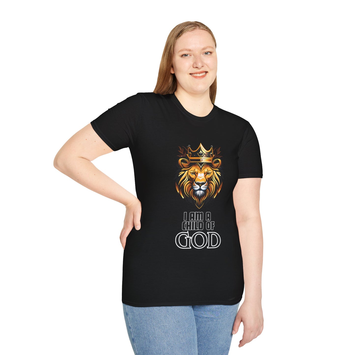 I am a child of God- Unisex Softstyle T-Shirt