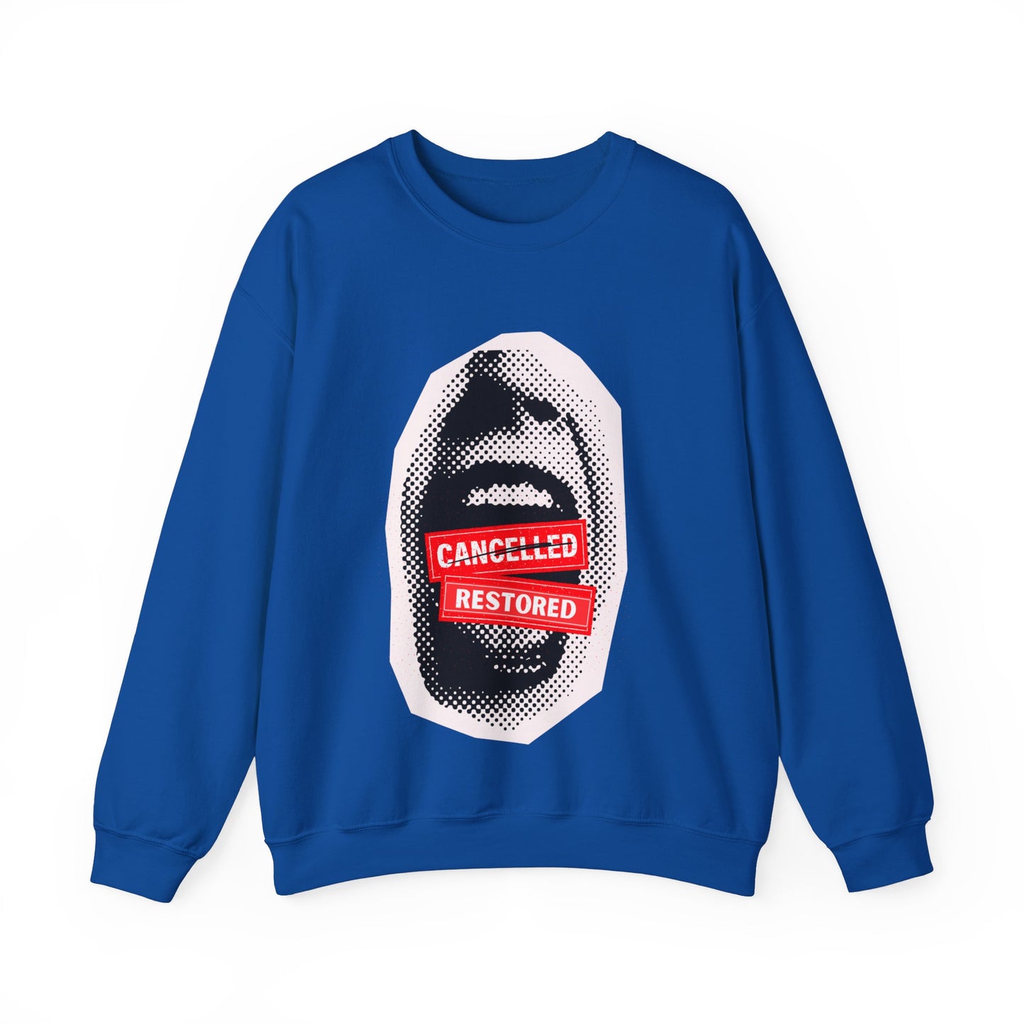 Screaming: Cancelled/Restored- Unisex Crewneck Sweatshirt