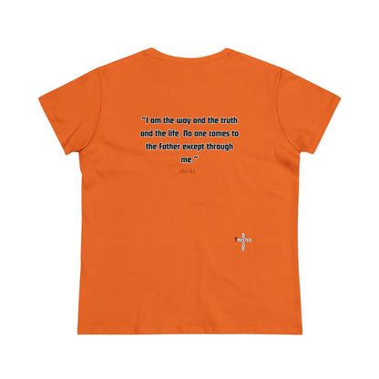 One Way- Women's Midweight Cotton Tee