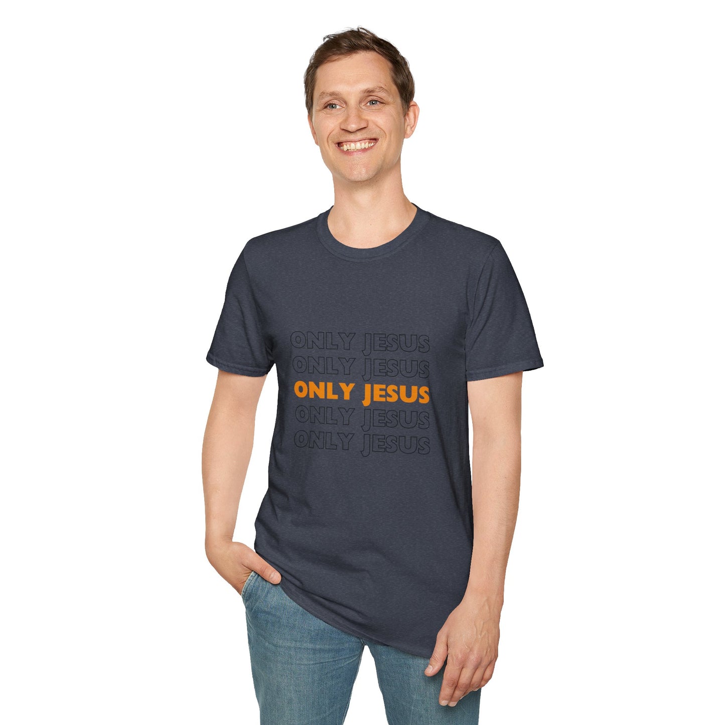 Only Jesus- Unisex Softstyle T-Shirt