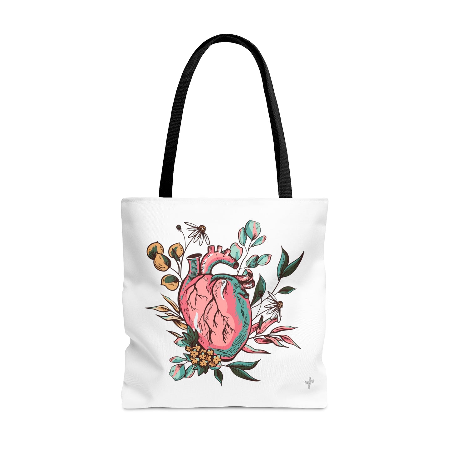 New Heart- Tote Bag (white)