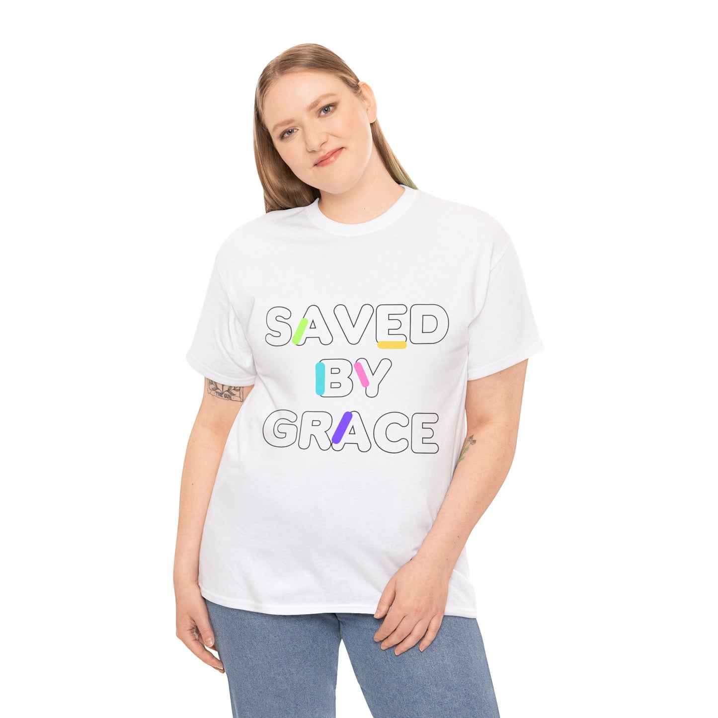 Saved by Grace- Women's T-shirt