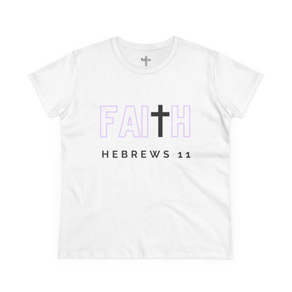 FAITH/HEBREWS 11- Women's Softstyle T-Shirt (lilac)