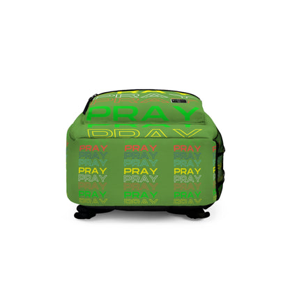 Pray, Pray, Pray - Backpack (green)