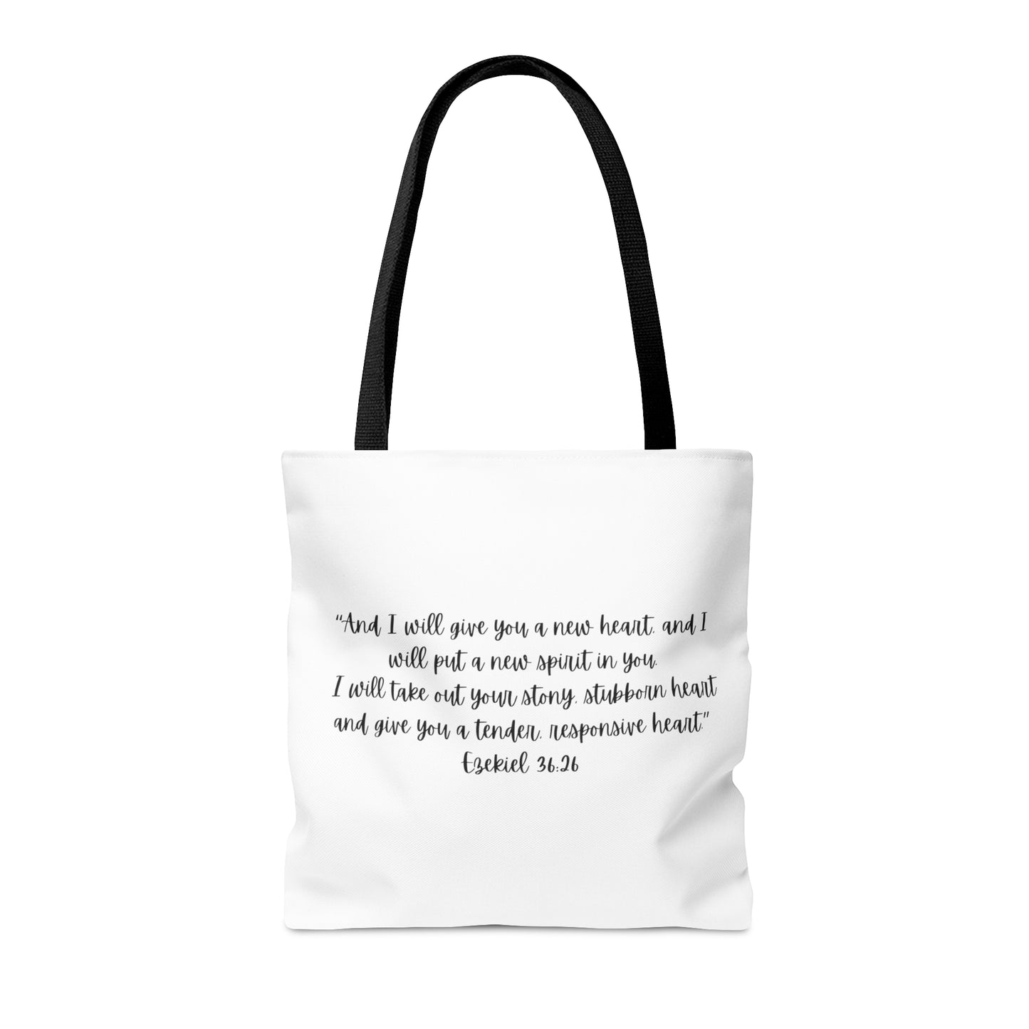 New Heart- Tote Bag (white)