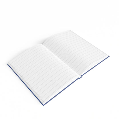 I'm living proof...Jesus Heals- Hardcover Journal (dark blue)
