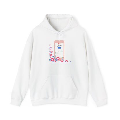 Follow Jesus- Unisex Hoodie (pink)
