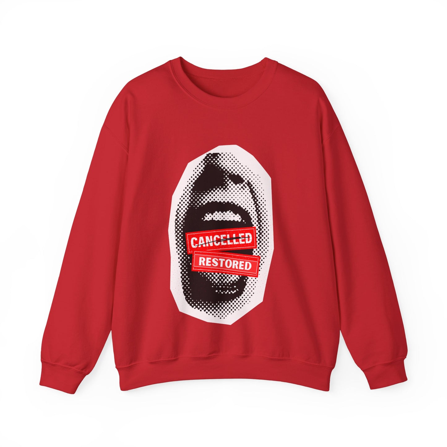 Screaming: Cancelled/Restored- Unisex Crewneck Sweatshirt