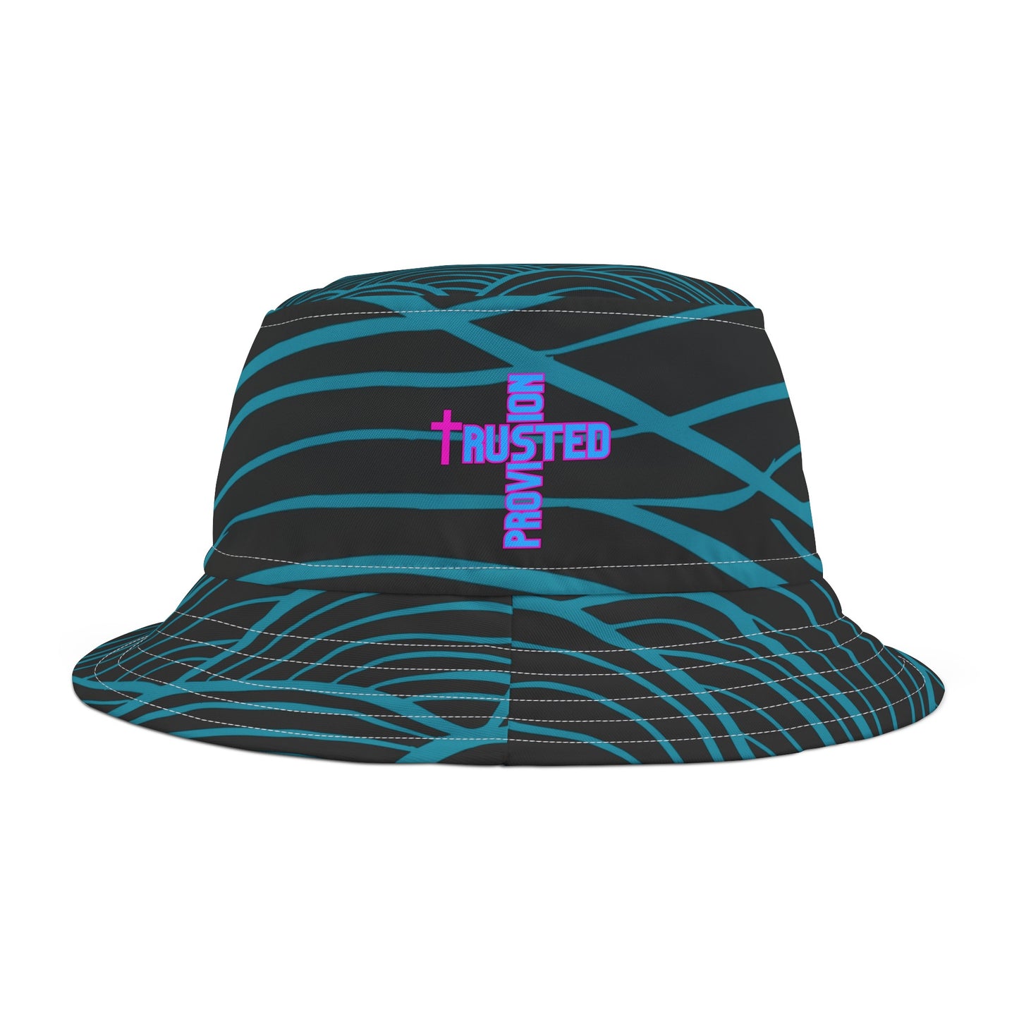 Trusted Provision- Bucket Hat (waves/black)