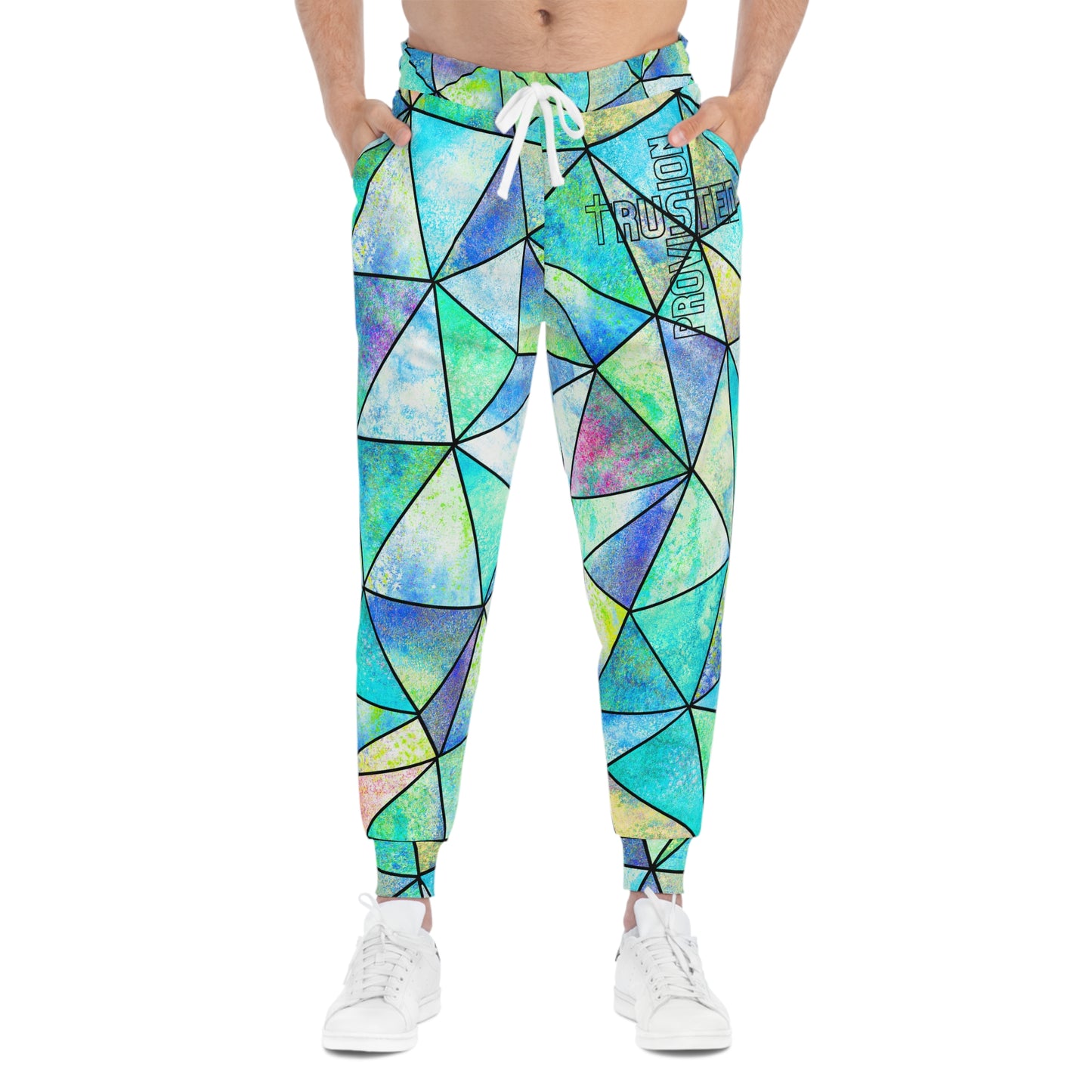 Trusted Provision- Unisex Athletic Joggers (mosaic)