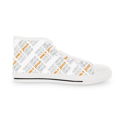 Only Jesus- Men's High Top Sneakers