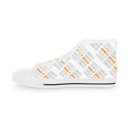 Only Jesus- Men's High Top Sneakers