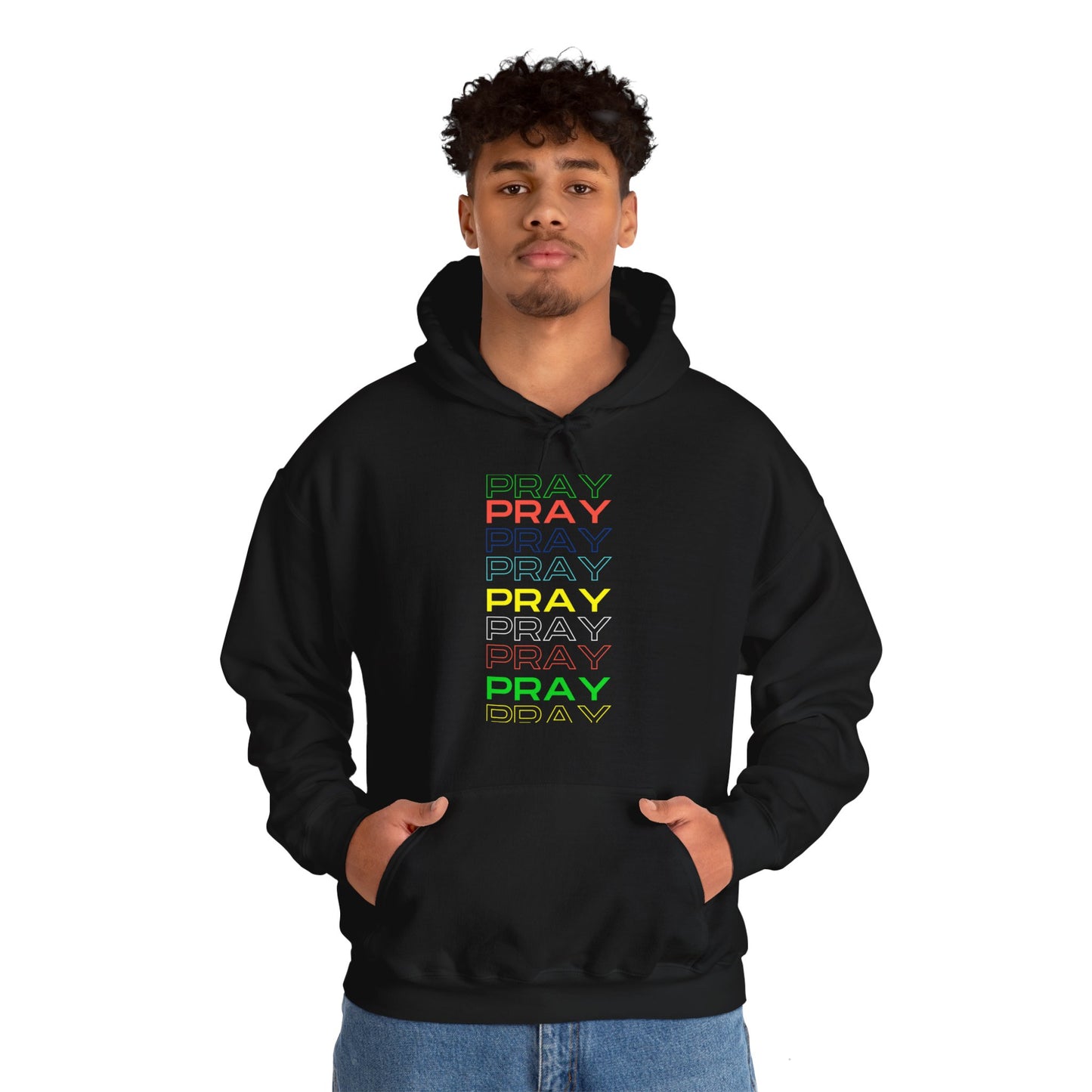 Pray- Unisex Hoodie (colorful)