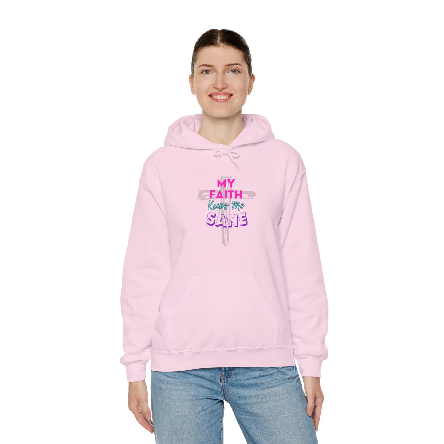 My Faith Keeps Me Sane- Women's Hoodie