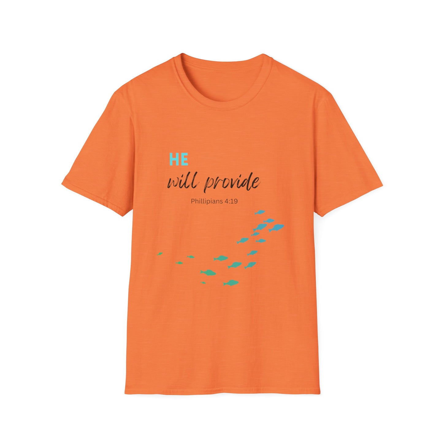 HE Will Provide- Unisex Softstyle T-Shirt