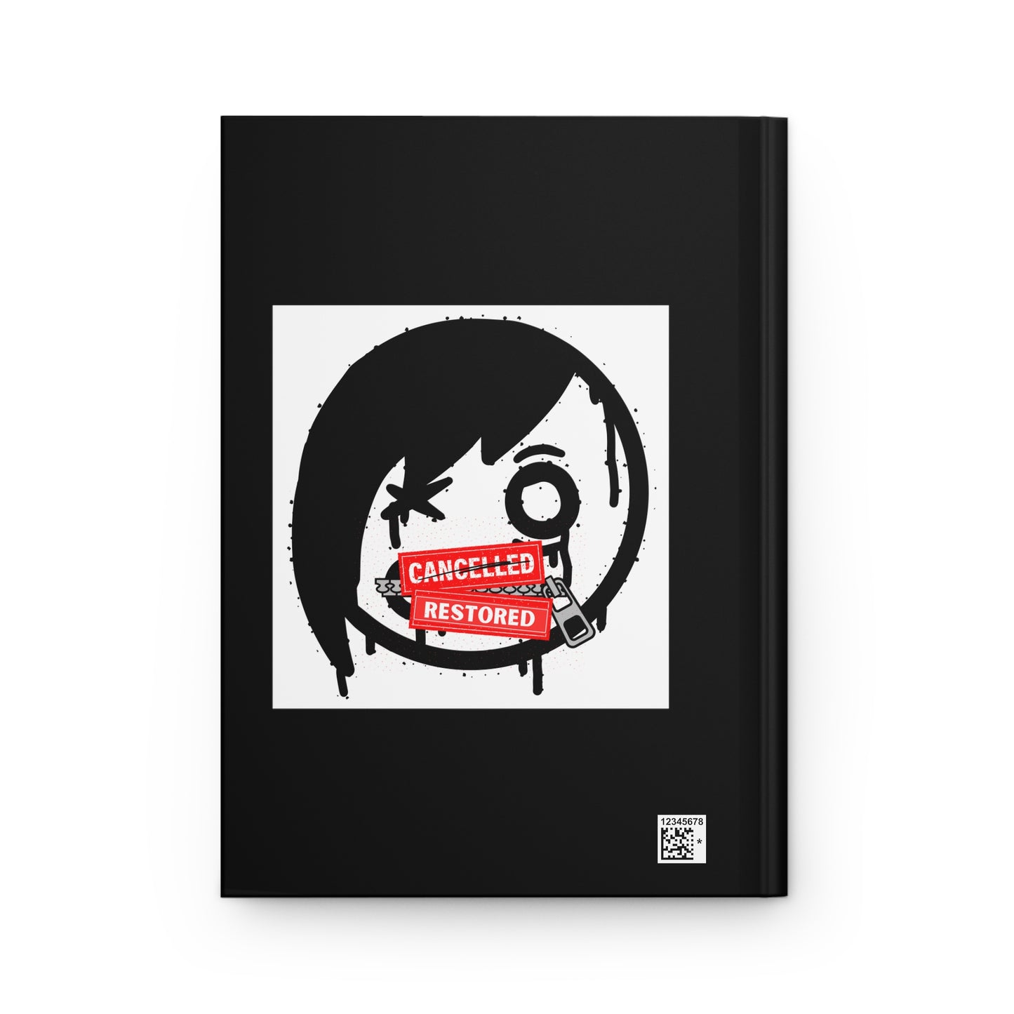 Emo Kid: Cancelled/Restored- Hardcover Journal (black)