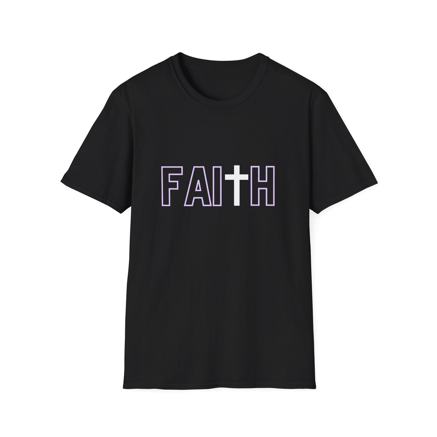 Faith- Unisex Softstyle T-Shirt (lilac)