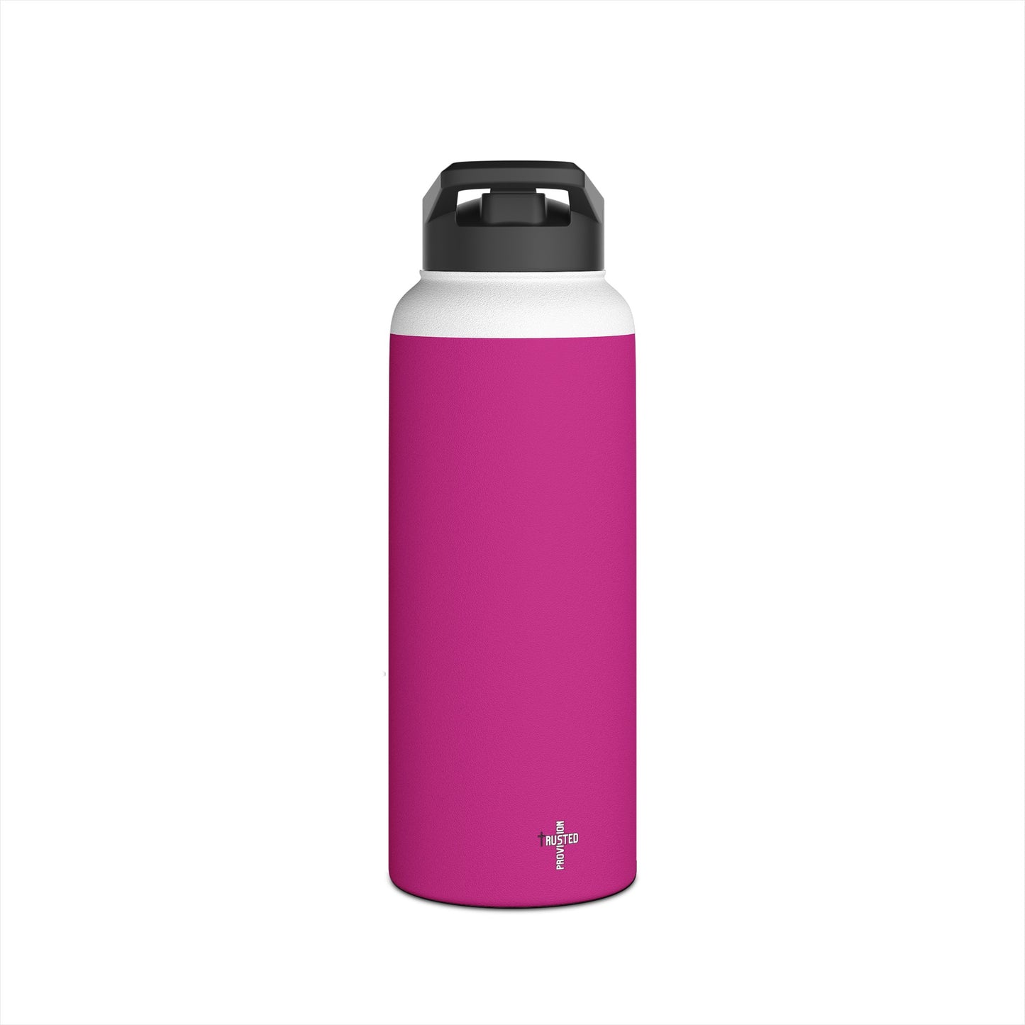 FAITH/Hebrews 11- Stainless Steel Bottle (pink/zebra)