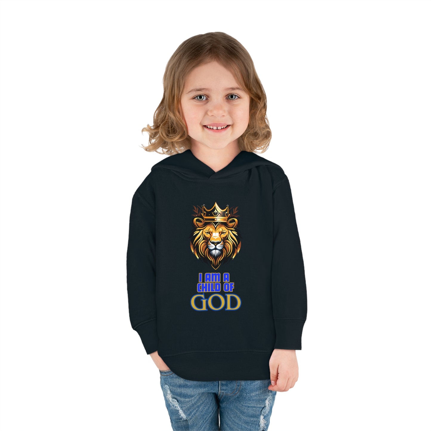 I am a child of God- Toddler Pullover Hoodie