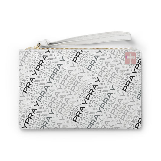 Pray- Clutch Bag