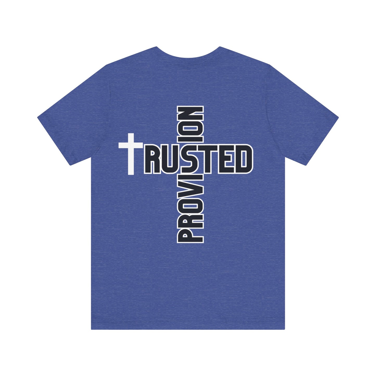 Trusted Provision- Unisex T-shirt (black/white logo)