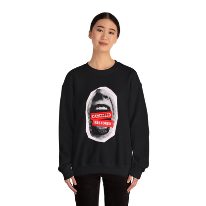 Screaming: Cancelled/Restored- Unisex Crewneck Sweatshirt