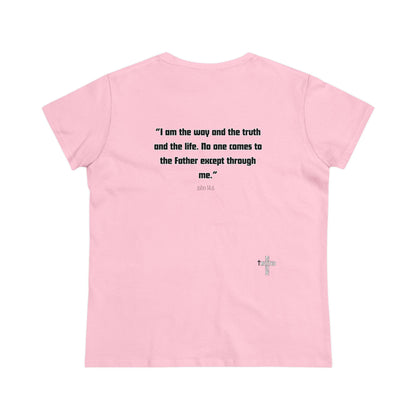 One Way- Women's Midweight Cotton Tee