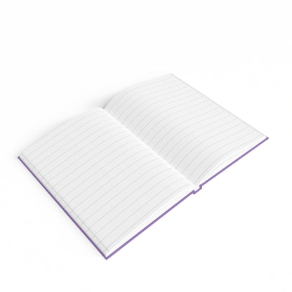 I'm living proof...Jesus Heals- Hardcover Journal (light purple)