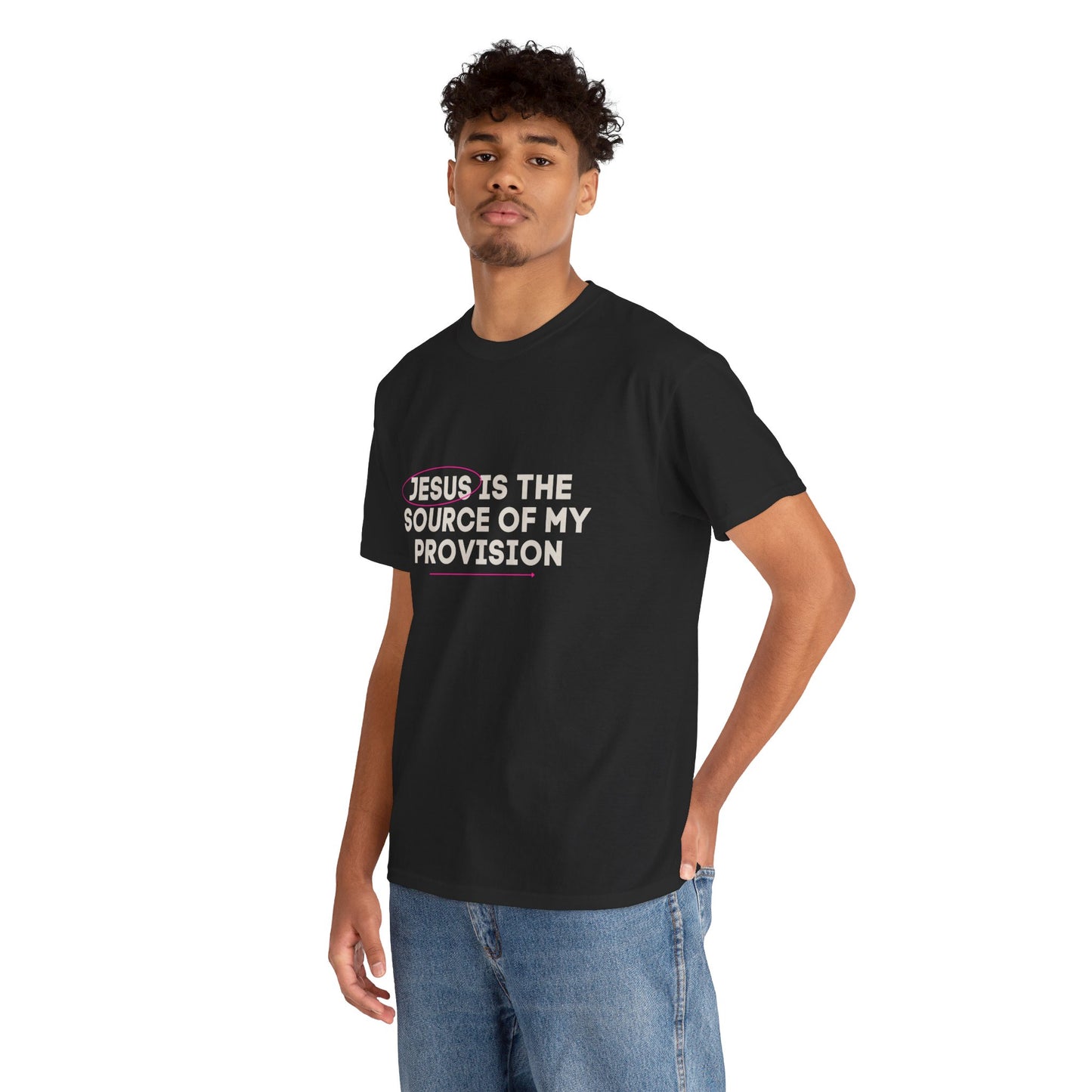 Jesus is the Source of My Provision- Unisex T-shirt