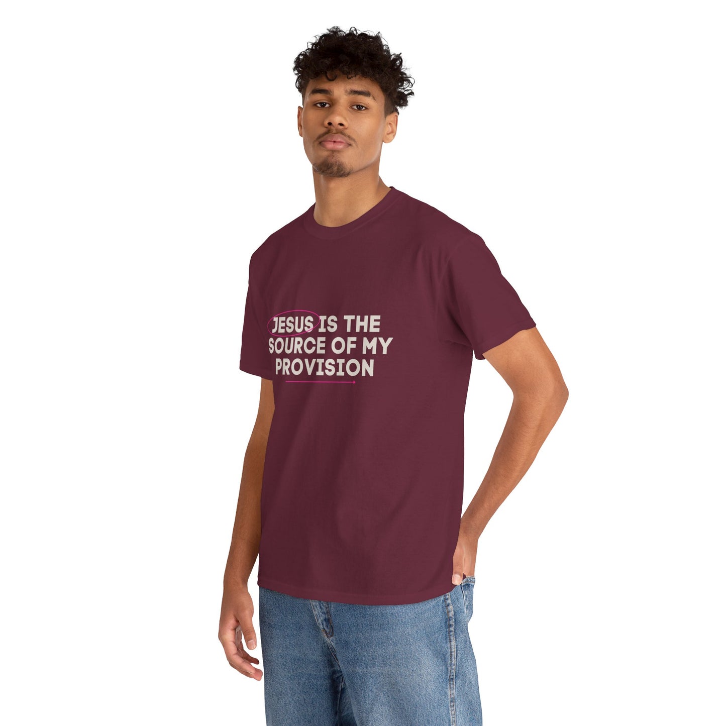 Jesus is the Source of My Provision- Unisex T-shirt