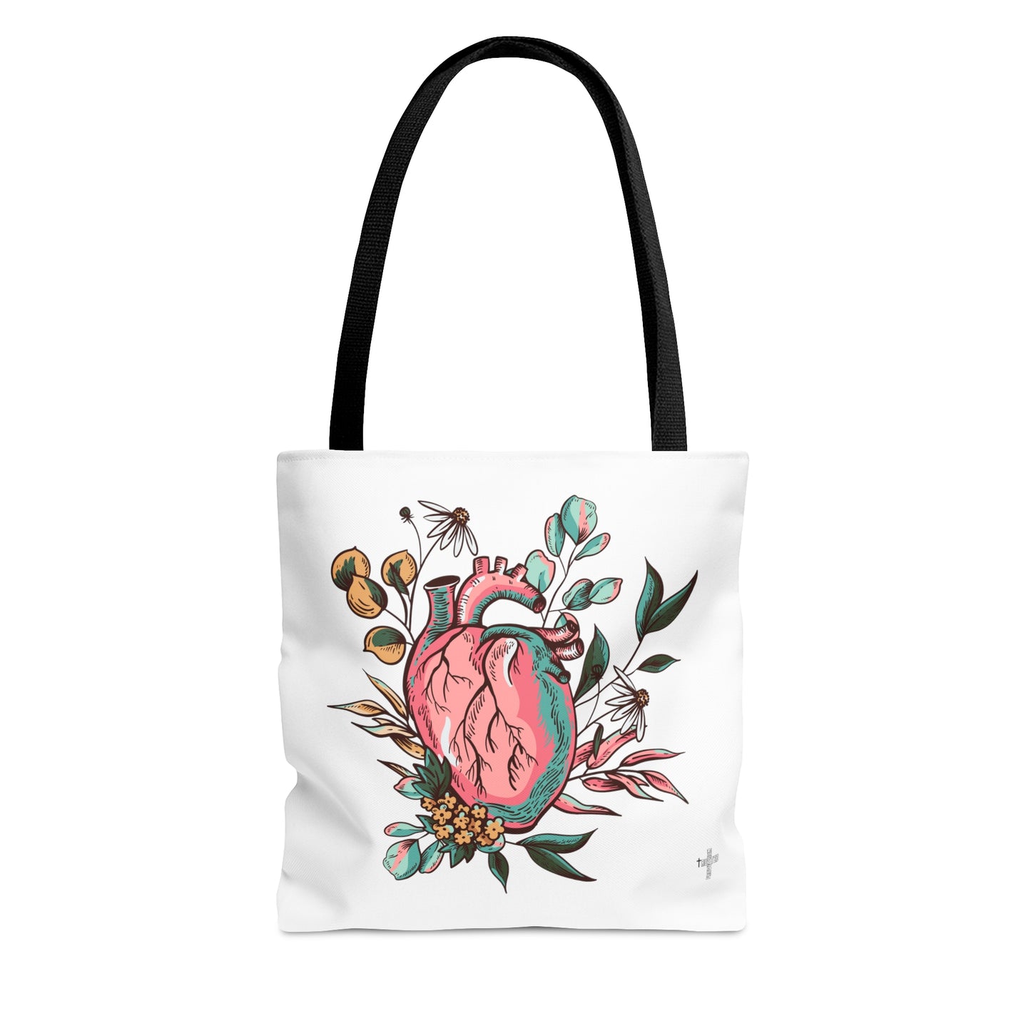 New Heart- Tote Bag (white)