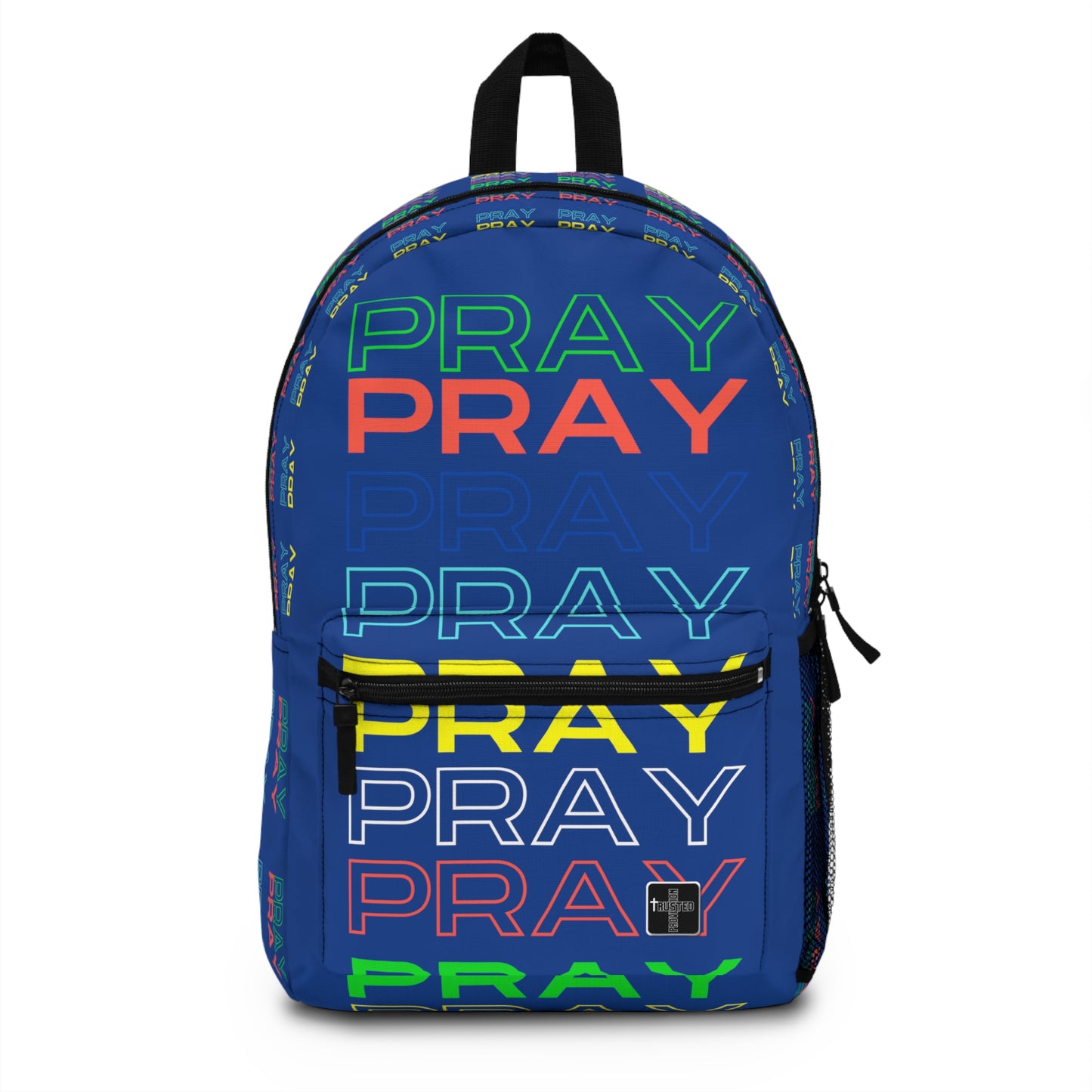 Pray, Pray, Pray - Backpack (blue)