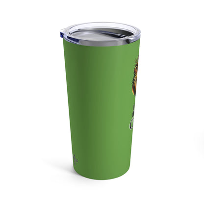 I am a child of God- 20oz Tumbler (green)