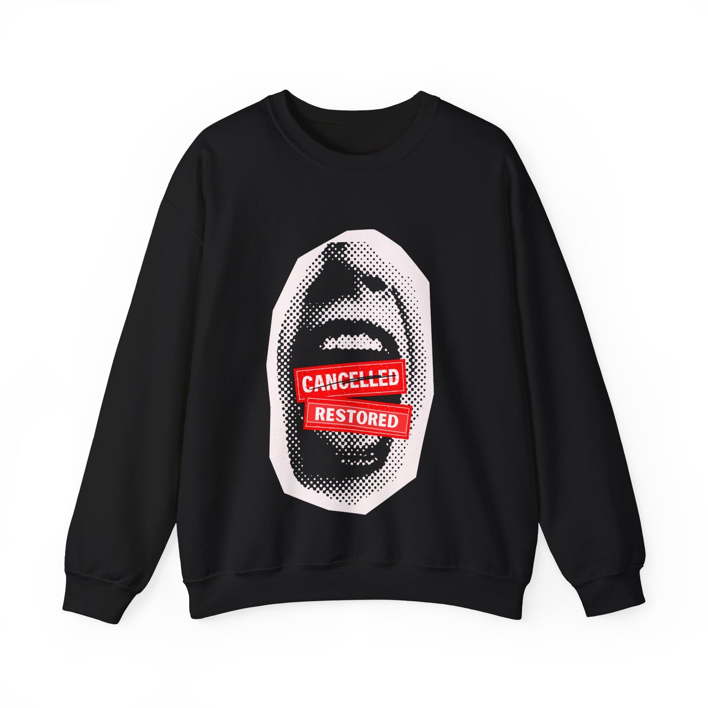 Screaming: Cancelled/Restored- Unisex Crewneck Sweatshirt